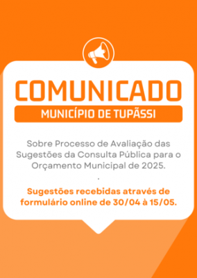 Portal do Cidadão Prefeitura Municipal de Tupãssi PR